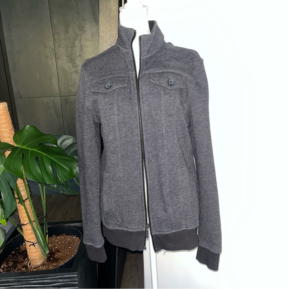 Marc Anthony Gray Zip-Up Jacket
